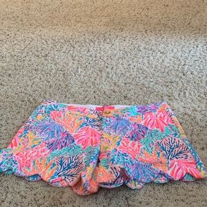 Lilly Pulitzer Vibrant High Waist Shorts